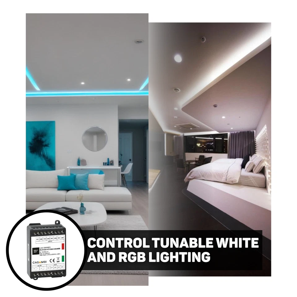 Casambi 4 Channel Constant Current LED Controller 350mA Wireless Driver DC - Image 2 of 4