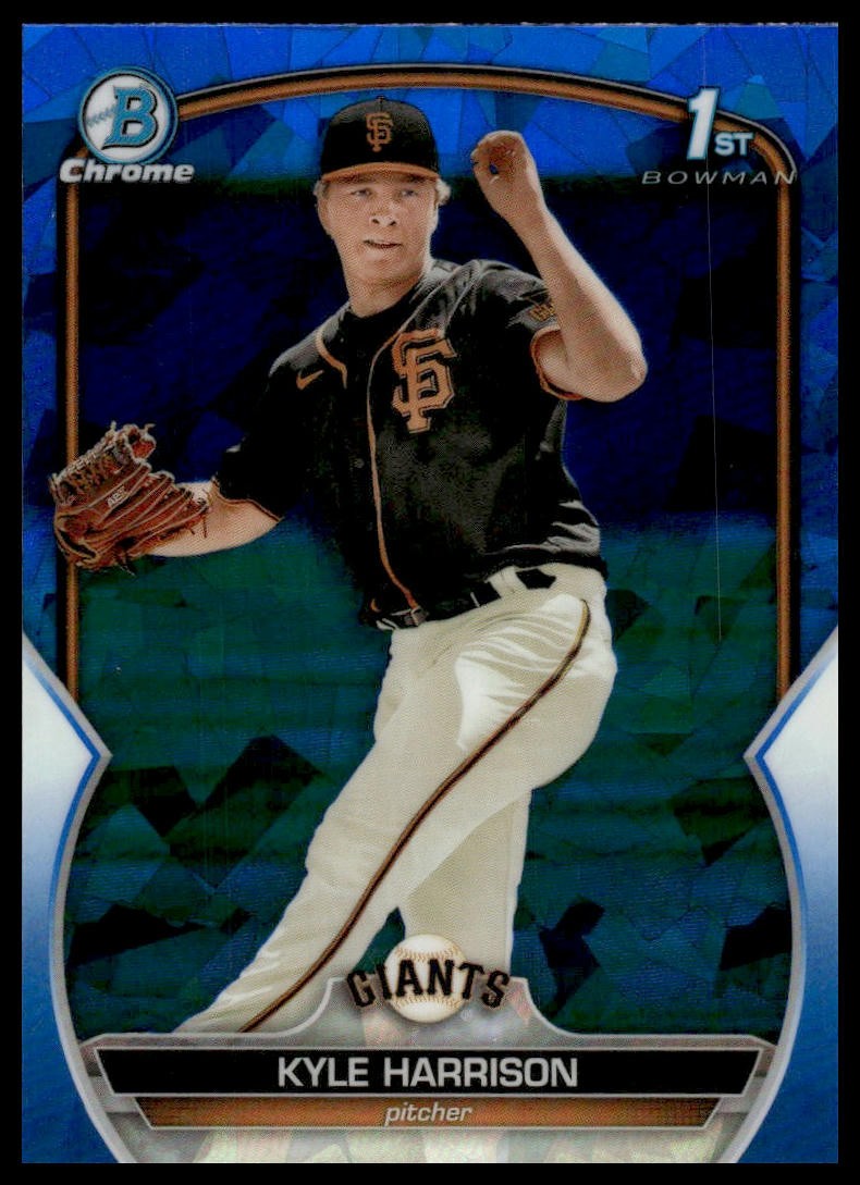 2023 Bowman Sapphire Edition #BCP-93 Kyle Harrison