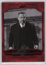 2025 James Bond Black Diamond Red Spectrum 28/49 Harold Sakata as Oddjob #27 6o2