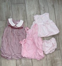 Janie And Jack Baby Girls Summer Clothing Bundle Outfit Set 3-6 Months