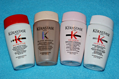 4x30ml KERASTASE SHAMPOO nutritive genesis, gloss ,premiere, REISEGRÖßE