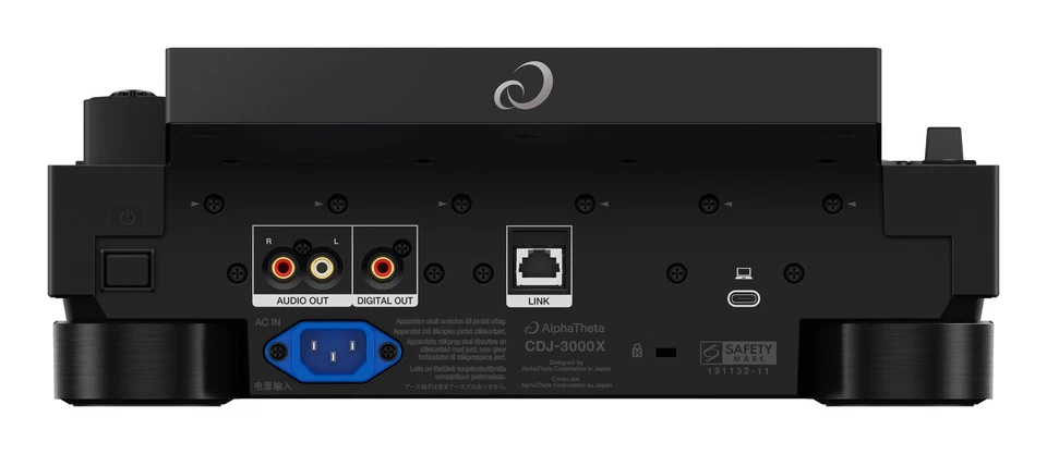 AlphaTheta CDJ-3000X High-Resolution Professional DJ Player (Black) - Image 4 of 4