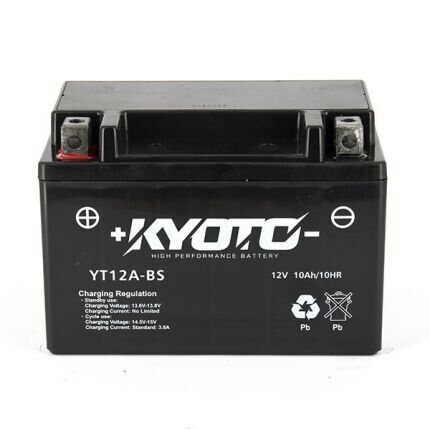Batterie YT12A-BS / GT12A-BS SLA Gel prête à l'emploi KYOTO - Photo 1/1