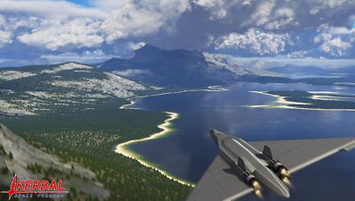 Aircraft kerbal space program airplane sky vehicle Custom Gaming Mat Desk 3461