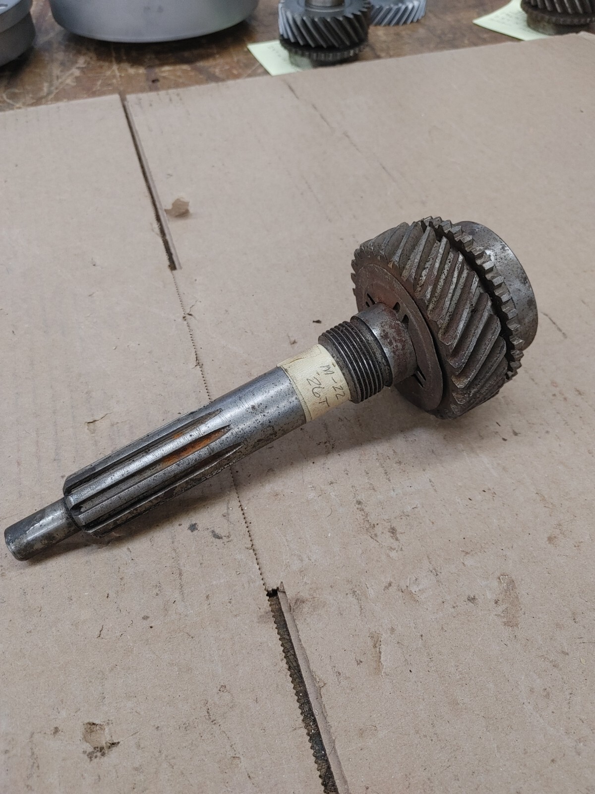 19661969 GM Muncie M22 Input Shaft 26 Teeth 10 Splines Close Ratio AWT29716 eBay