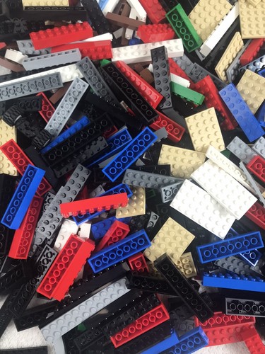 Lego 5 Pfund Bulk gemischte Größen Bausteine Mix - gewaschen - Bild 4 von 10