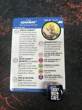 DC Heroclix Justice League Unlimited 029.03 Aquaman Team Up Card
