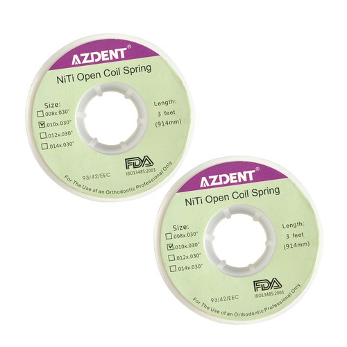 Dental Orthodontic Niti Open Coil Springs Dia.010/012 inch 010/012*030″ 914mm - Picture 4 of 23