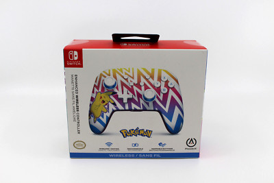 PowerA Enhanced Wireless Controller for Nintendo Switch - Pikachu Vibrant
