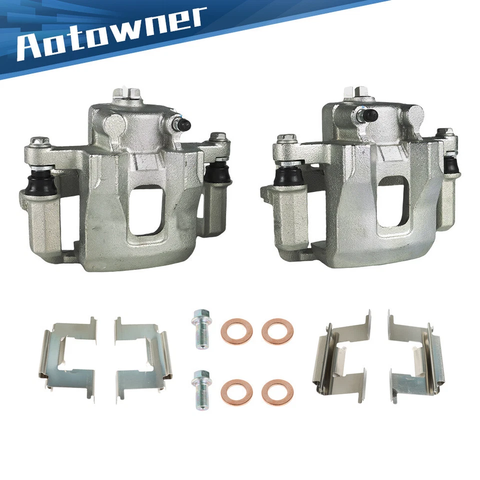 For Nissan Pickup 1986-2003 2004 Brake Calipers Single Piston Front Left Right - Image 2 of 4