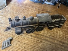 Cast Iron Toy Train Engine And Coal Car -free USA Shipping