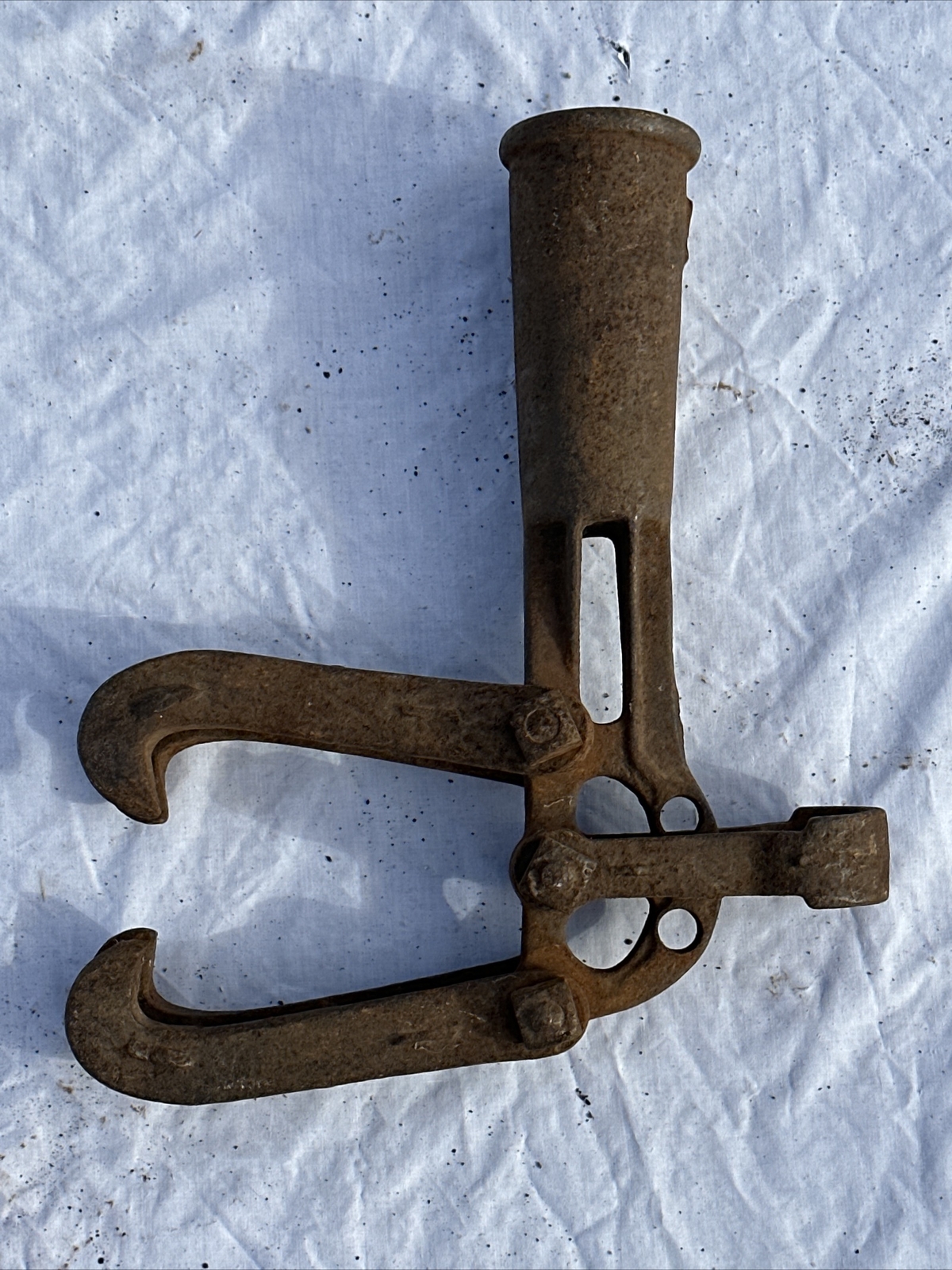 Vintage Antique Cast Iron Railroad Tool eBay