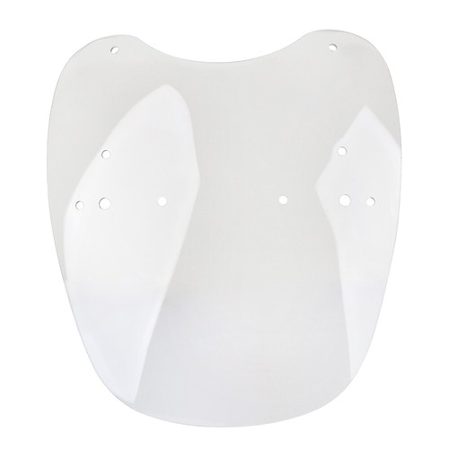 7/8''&1'' Clear Motorcycle Windshield Screen w/ Hardware For Harley Honda Custom - Picture 6 of 7