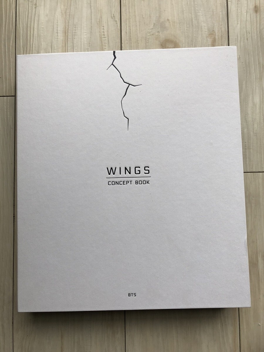 BTS ☆彡WINGS CONCEPT BOOK BTS WINGS CONCEPT BOOK Official Photo Book Photo Card Out