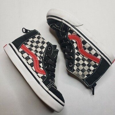 black and white checkered vans toddler