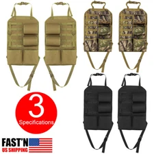 2PC Car Back Seat Gun Rack Tactical Firearm Mount for Rifle Truck/Pickup/Vehicle