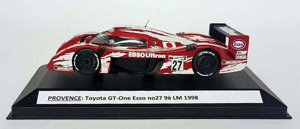 Provence 1/43 Built Kit - Toyota GT-One Esso #27 9e Le Mans 1998 Race Car - Image 4 of 4