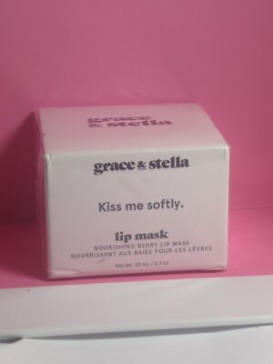 Kiss Me Softly Nourishing Berry Lip Mask - Lip Moisturizer Very Dry Lips 10/24