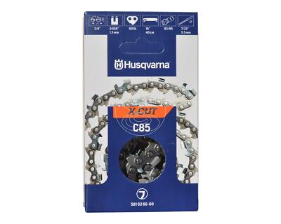 Motorsägenkette MAYA | 3/8 Zoll Halbrundzahn, Niedriges Profil | 1,3 Mm Breite, 40 Glieder | Für Profi-Kettensägen