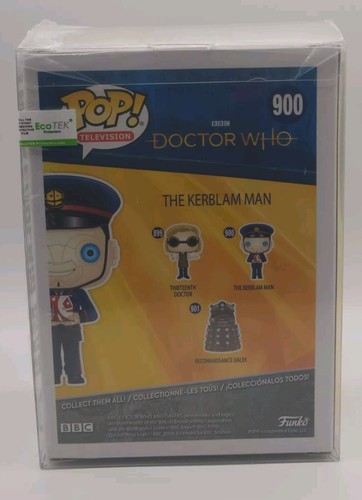 Funko Pop! Television Doctor Who The Kerblam Man #900 Vaulted 2019 w/ Case - Picture 4 of 8