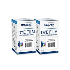 Bodno 2 x Magicard MA100YMCKO Color Ribbon - YMCKO - 100 prints Software Demo