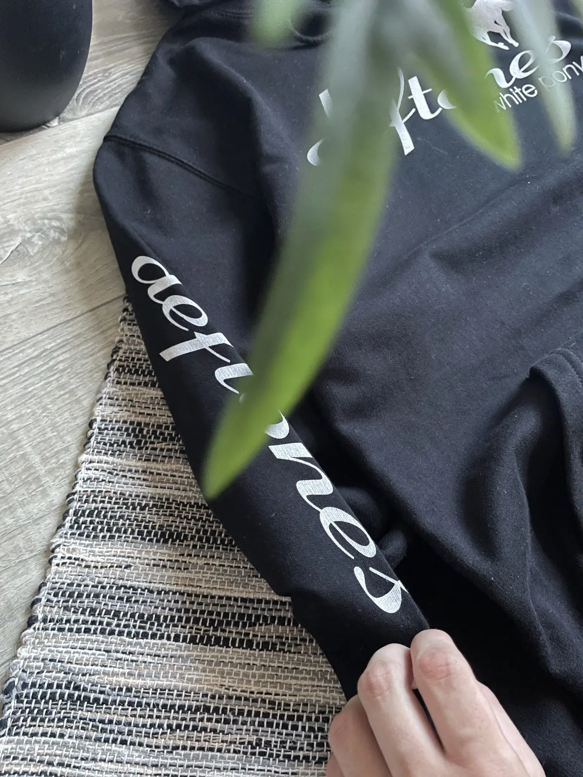 DEFTONES WHITE PONY 00s VINTAGE Pullover Felpa con Cappuccio L Nero RARO