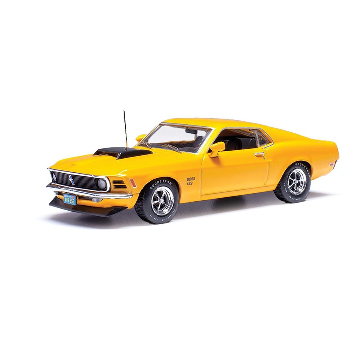 IXO Models 1:43 1970 Ford Mustang Boss 429 - Bright Yellow | eBay