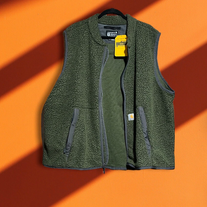 Relaxed Fit Fleece Vest