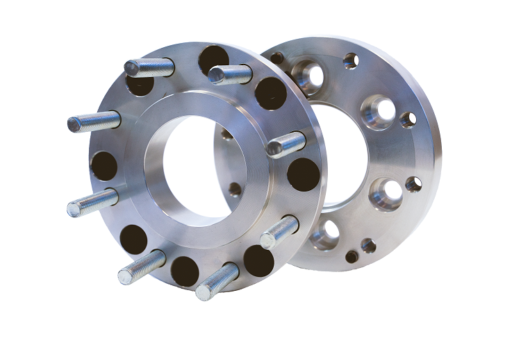 BORA wheel adapters Ford 8x200 to Ford 10x225 2" pair of 2 USA MADE