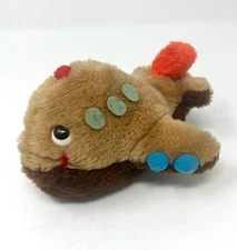 Vintage Kitsch Kamar Hand Made Jet Airplane Plush Toy Japan