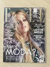 elle Turkey January 2018 Lottie Moss