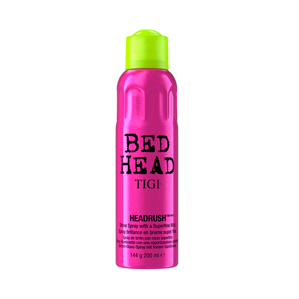Tigi Bed Head Headrush Shine Spray With A Superfine Mist 200ml Ebay