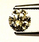 GIA loose certified .71ct VS2 N round diamond 5.82-5.87x3.37mm vintage estate  — photo 5