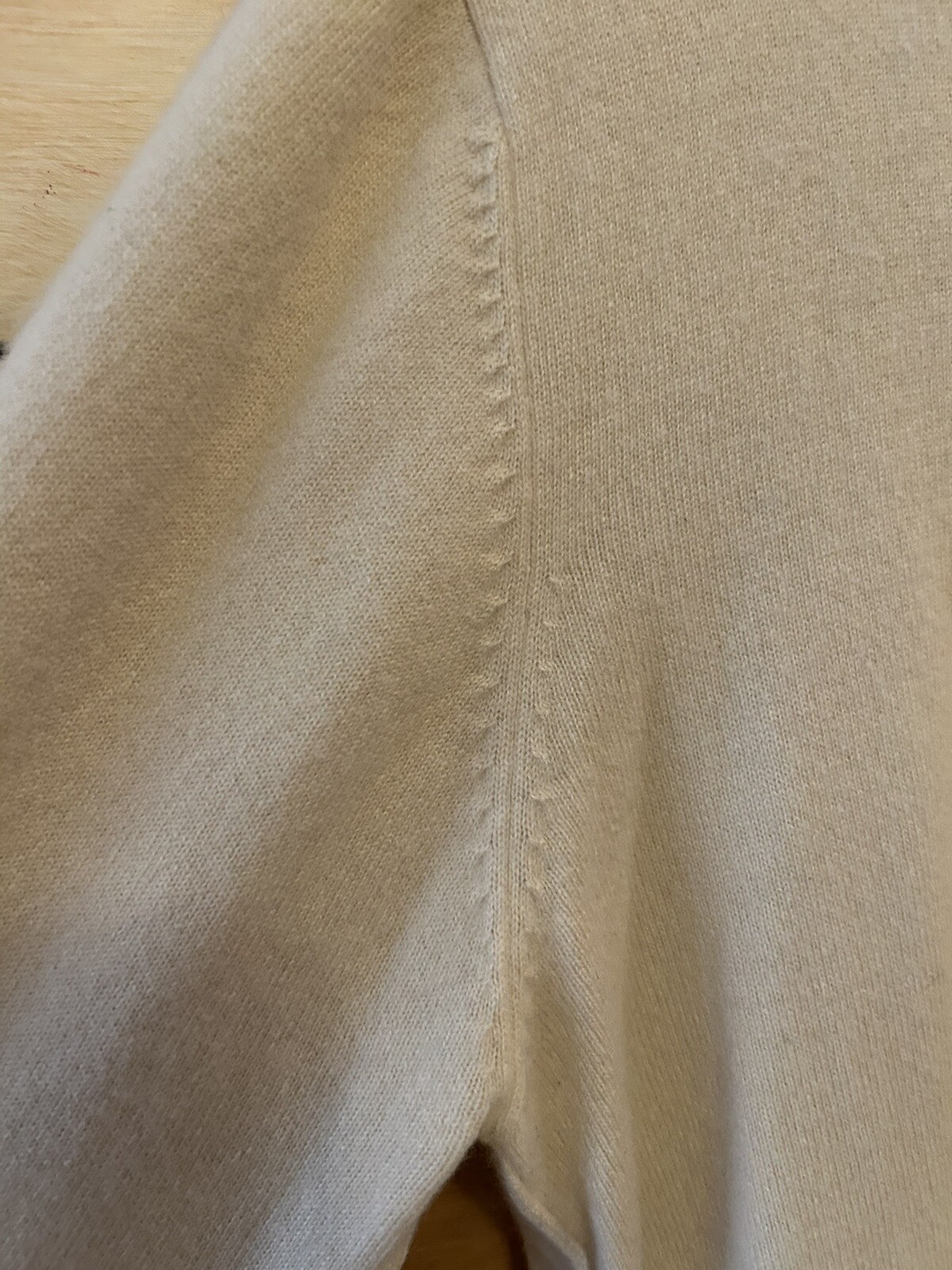 Steven Alan White Cashmere Pullover Sweater Size … - image 6