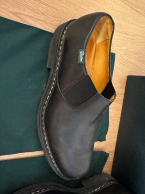 Paraboot PHOTON/TEX Photon side gore boots black NOIRE - LIS NOIR