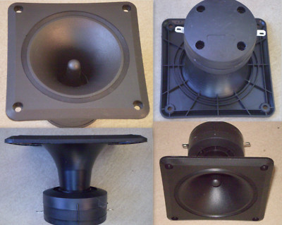 2x 120W Hochton Piezo Horn Hochtöner Tweeter Lautsprecher Hornlautsprecher 110mm