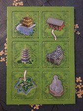 CARCASSONNE: 2016 Japanese buildings Version 2.0 NEUF