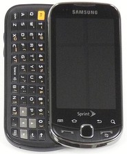 Samsung Intercept SPH-M910 - Steel Gray  Sprint  Android Smartphone