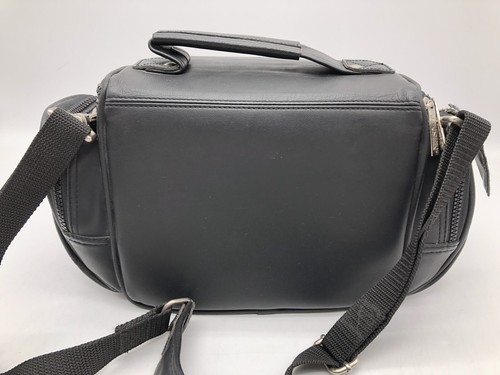Videocamera vintage Jensen nera custodia morbida tracolla borsa da viaggio nera Pock - Foto 10 di 20