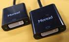 DP, DisplayPort to DVI Adapter, Gold-Plated Display Port to DVI-D - Moread. NEW — photo 1