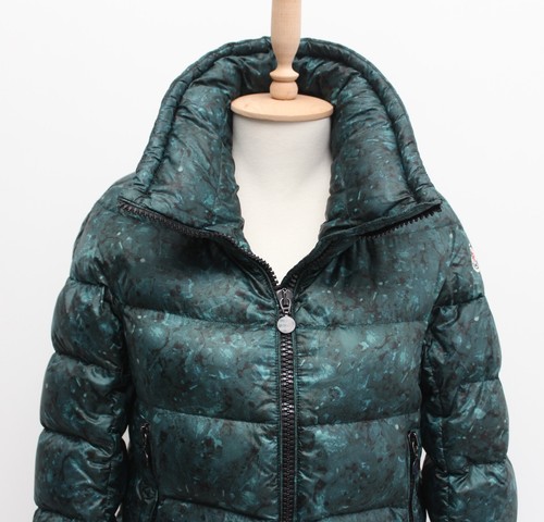 Women's MONCLER Elevee Quilted Long Down Puffer Jacket Coat RARE 1 ~S - Picture 8 of 15