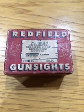 Vintage Redfield 70rwh Receiver Sight For Remodeled Enfield Empty Original Box Vintage Redfield 70rwh Receiver Sight For Remodeled Enfield Empty Original Box
