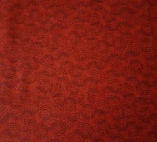 P&B Textiles Bear Essentials 4 BTY Tonal Brick Red Circle Blender
