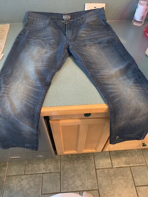 Match Stick NEW Jeans Mens 38. Straight Leg Cotton Jeans $25 FREE SHIPPING