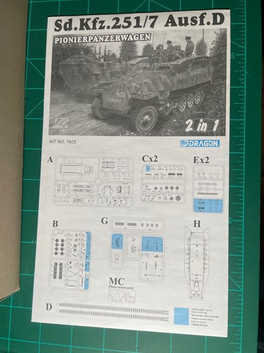 1/72 Heavy Hobby WWII German Sdkfz.251/Nebelwerfer Ausf.D #PK72003 - Picture 19 of 20