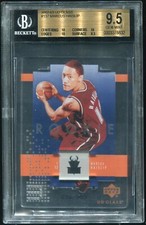 2002-03 UD Glass #137 Marcus Haislip RC Rookie Card /900 BGS 9.5 GEM MINT Graded. rookie card picture