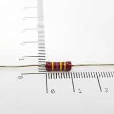1 X VINTAGE PIHER RESISTOR. 1/2W 470K 5% 1PC NOS 1970 ́S+ C405