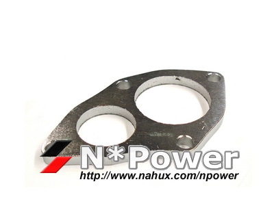 TURBO TURBINE OUTLET FLANGE FOR MITSUBISHI LANCER EVO GALANT 4G63 TD05 TD04  - 第 1/1 張圖片