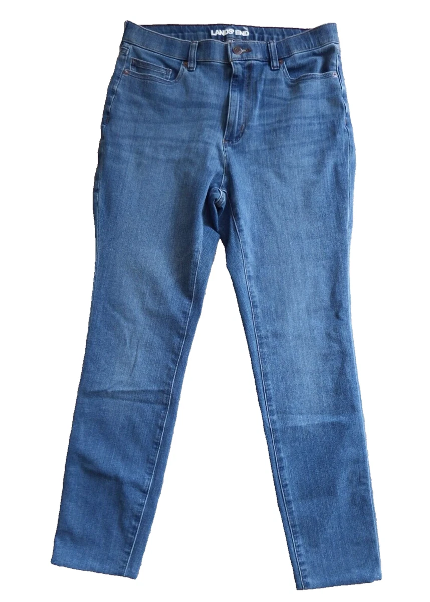 Lot De 2 Paires De Jeans Lands' End Taille 8 - Coupe Boot Cut - Très Bon État