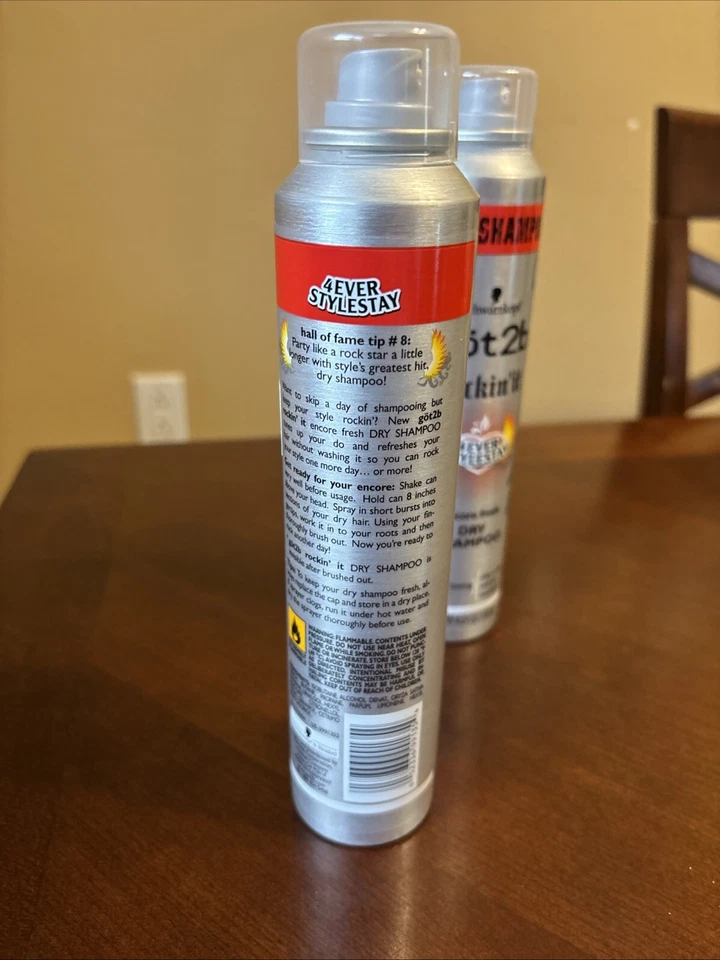 Got2b Rockin' It Encore Fresh Dry Shampoo, 4.3-Ounce Discontinued Pack Of 2 - Image 2 of 2